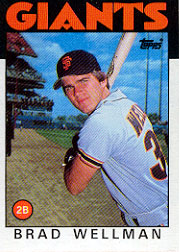 1986 Topps Baseball Cards      041      Brad Wellman